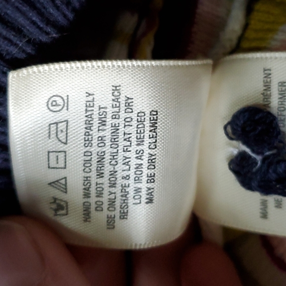 Anthropologie Moth dolman sleeve stripe sweater size small - Picture 5 of 9